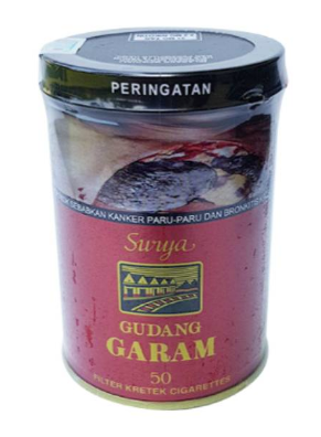 Gudang Garam Surya Kaleng Ecer